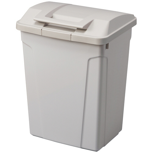 ﾊﾝﾄﾞﾙ付 分別ﾍﾟｰﾙ 70L ﾗｲﾄｸﾞﾚｰ 1台画像