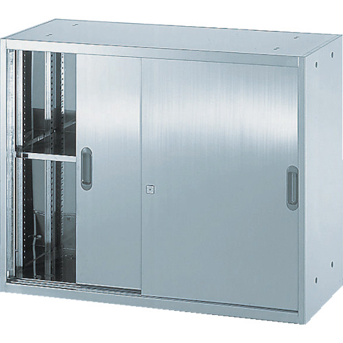 ｽﾃﾝﾚｽ保管庫(D400) 引違 900×H720 1台