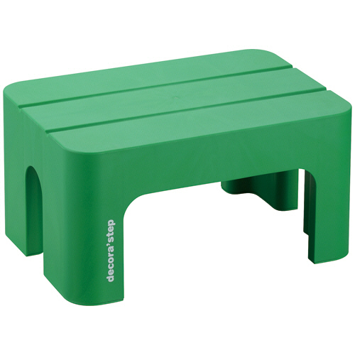 ﾃﾞｺﾗｽﾃｯﾌﾟ S ｸﾞﾘｰﾝ 1個画像