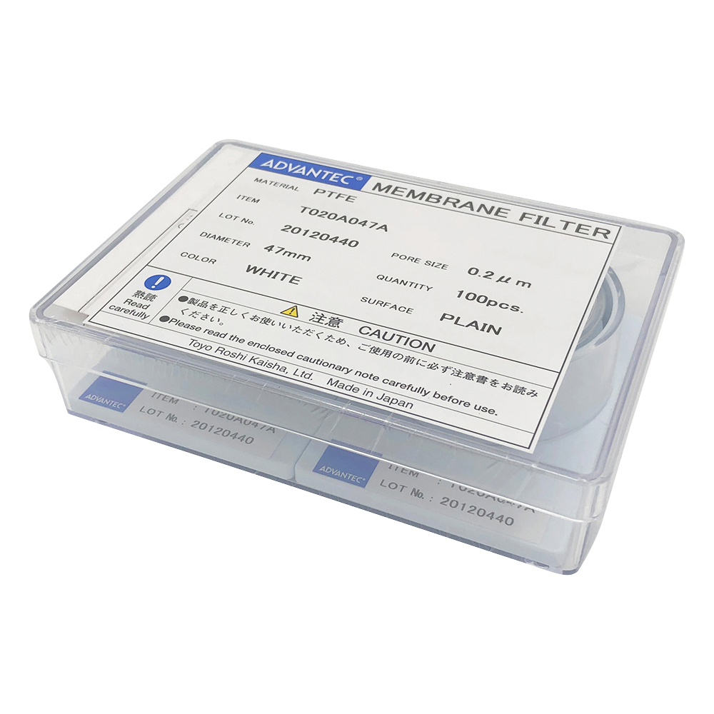 メンブレンフィルター（PTFEタイプ）　孔径0.2μm　100枚入画像