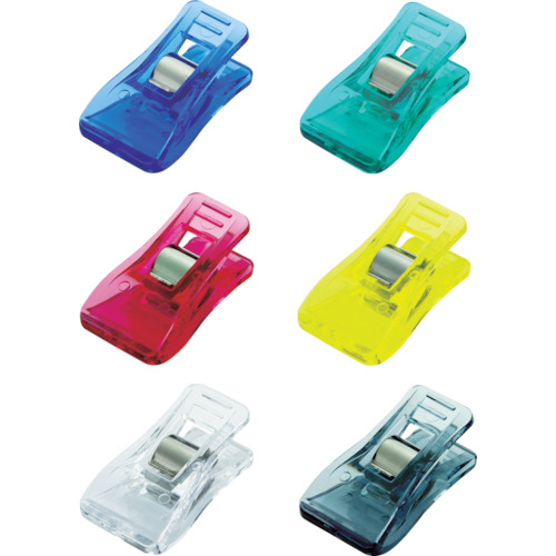 ｽﾀﾝﾄﾞｸﾘｯﾌﾟ 6色ｾｯﾄ 1ﾊﾟｯｸ(30個)画像