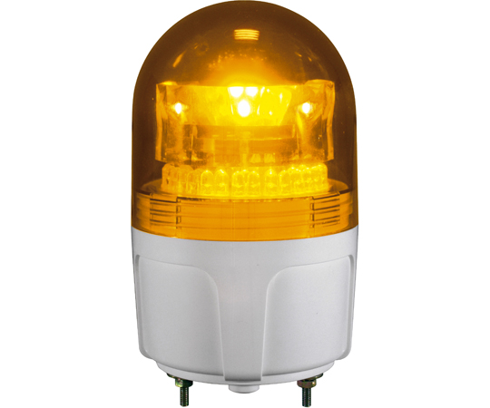 中型LED回転灯　ニコフラッシュ　DC12V　黄　回転/点滅切り替え式画像