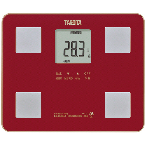 体組成計 ﾚｯﾄﾞ 1台画像