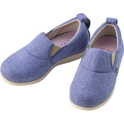 あゆみ　ゆったり簡単スリップオン　3E　ラベンダー　LL(24.0-24.5cm)　両足　1足画像