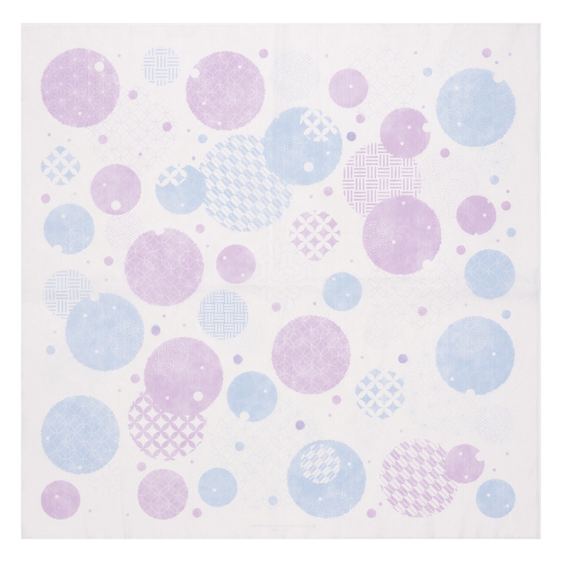 結べる紙風呂敷　和柄ドット７５０角　２０枚入画像