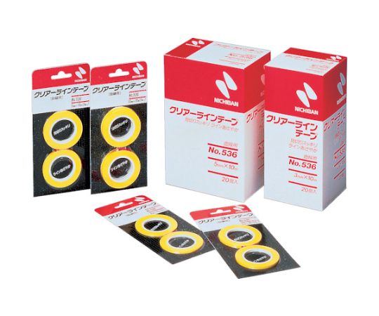 クリアーラインテープ 536（曲線用）5mmX10m（2巻入）画像