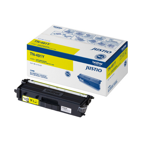 純正トナー　ＴＮ－４９１Ｙ　イエロー画像