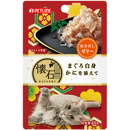 懐石ﾚﾄﾙﾄ まぐろ白身かに魚介だしｾﾞﾘｰ 40g 1ｾｯﾄ(12ﾊﾟｯｸ)画像