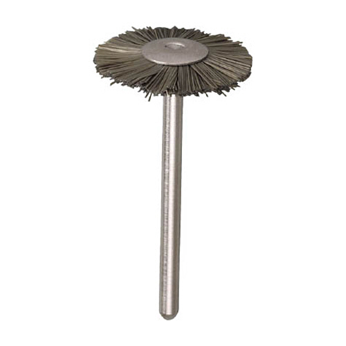 平型ﾌﾞﾗｼ(軸径3mm､外径φ23mm) ｱﾗﾐﾄﾞ繊維 1本画像