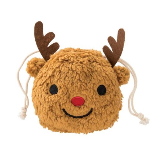 袋 クリスマストナカイ巾着バッグ-S(10枚) ヘッズ画像