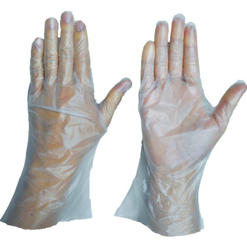 ダンロップ　ポリオレフィン　エコハンド手袋　１００枚入　Ｌ画像