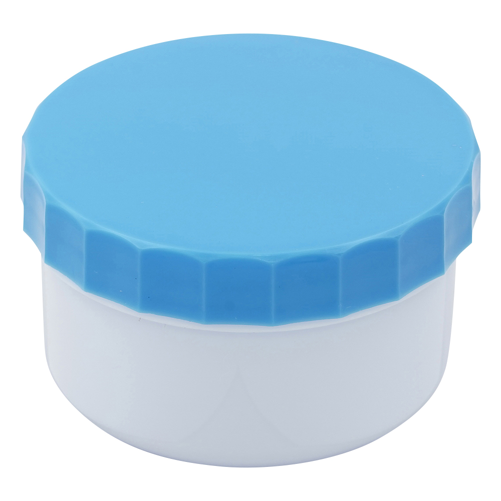 プラ軟こう壺（深型）55mL 50個 青画像