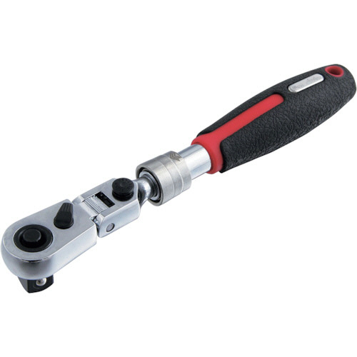 Pro-Auto　3/8DR.伸縮式フレックスロックラチェットミニタイプ　1個画像