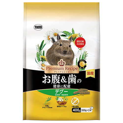ﾌﾟﾚﾐｱﾑﾚｼﾋﾟ ﾃﾞｸﾞｰ お腹&歯の健康に配慮 400g(200g×2袋) 1ﾊﾟｯｸ画像