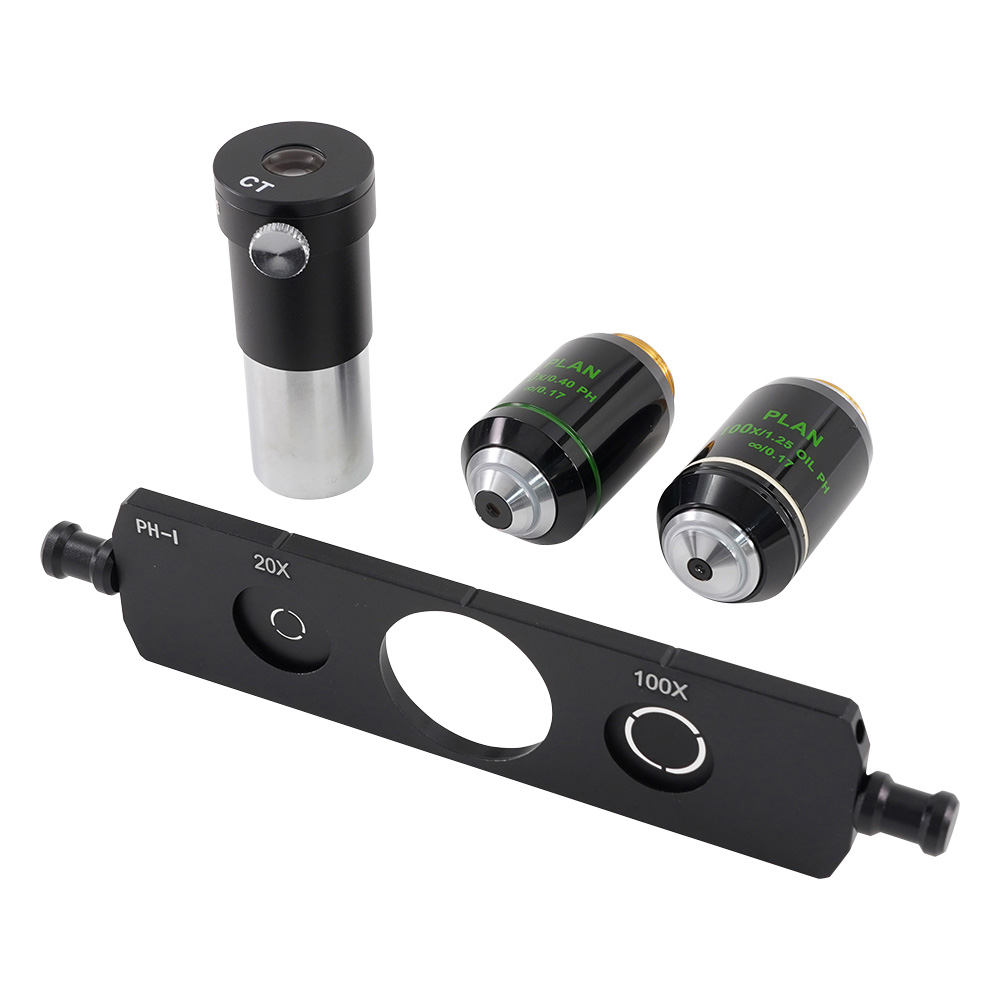 プラノレンズ生物顕微鏡用　位相差観察キット　高倍率