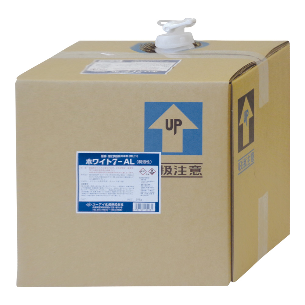 洗浄剤(超音波洗浄機用・無リン) ホワイト7-AL 20kg