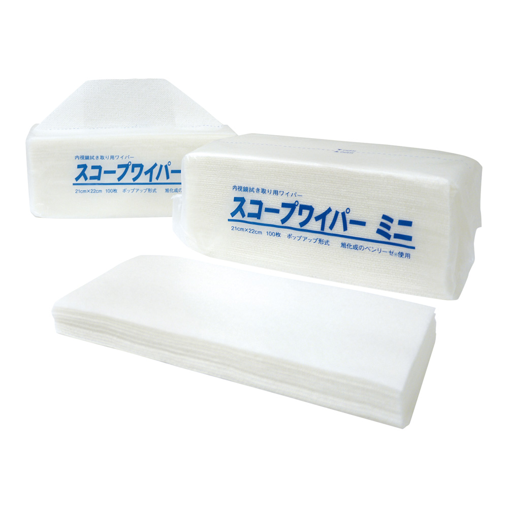 ハイゼ®スコープワイパー（内視鏡拭き取り用ワイパー）ミニ 100枚入