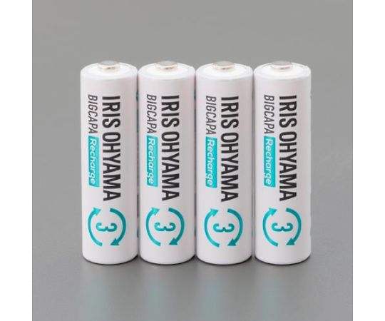 [単3x4本] ﾆｯｹﾙ水素電池(充電式ﾋﾞｯｸﾞｷｬﾊﾟ)画像