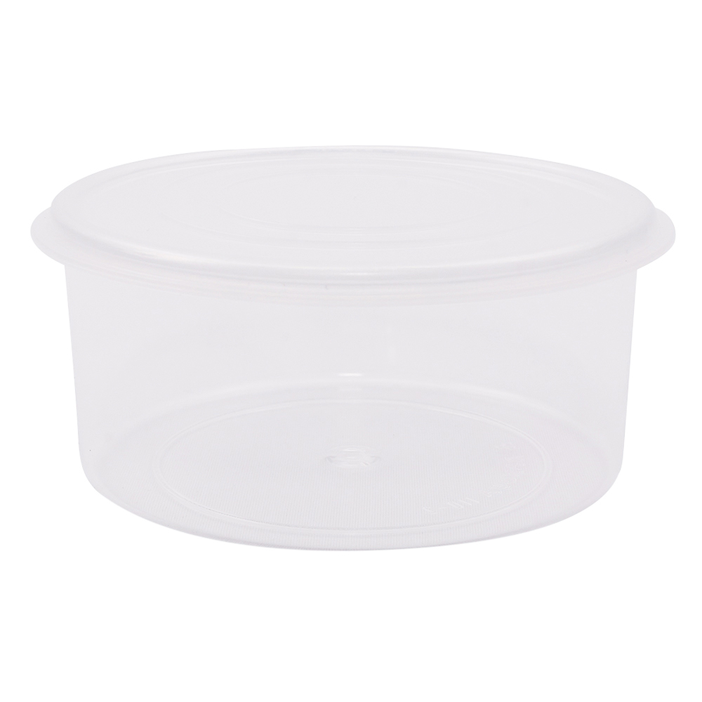 丸型V式容器（スチロール製）　10個入　φ113.5×φ108×54.5mm画像