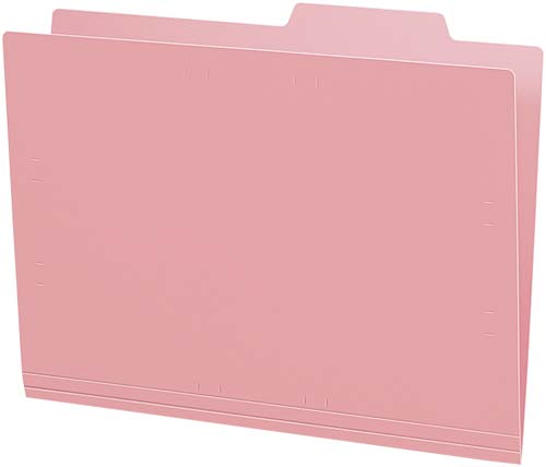 個別フォルダー（ＰＰ製・５０枚パック）ピンク画像