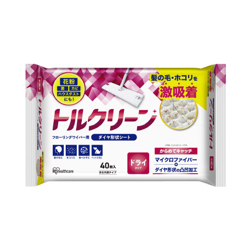 トルクリーン　フローリングシート　ドライ　４０枚画像