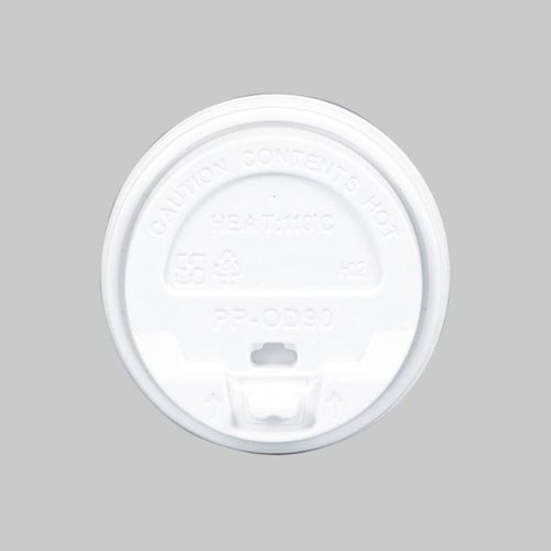 90口径PPリフトバックリッド(白) [ケース販売]画像