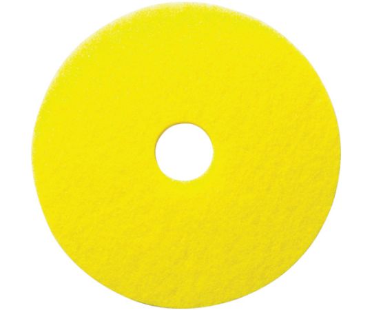 床洗浄機用アクセサリー ディスクパッド表面磨き用レモンイエロー432mm5枚入り（9.548-116.0）