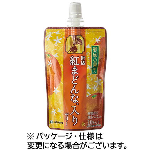 愛媛の果実 柑橘紅まどんな入りｾﾞﾘｰ 150g ﾊﾟｳﾁ 1ｹｰｽ(6個)画像