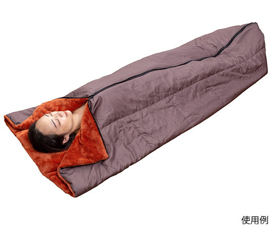 岩盤浴のような寝袋　収納カバー付き画像