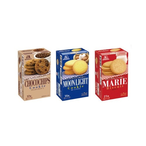 森永製菓クッキー３種アソート画像