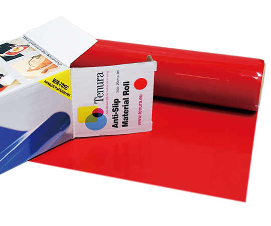 滑り止めシート　40cm×2m　赤