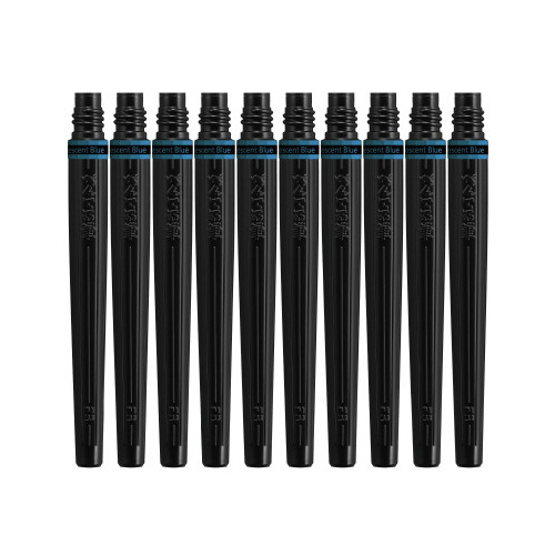 アートブラッシュカートリッジ　蛍光ブルーＸ１０画像