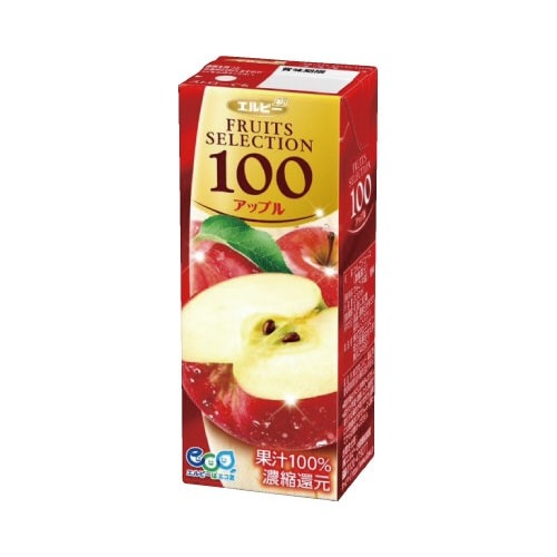フルーツセレクション　アップル　２００ｍｌ　２４本画像