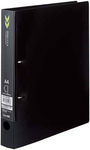 Ｄリングファイル＜Ｋ２＞背幅３９ｍｍ枚黒×１０画像