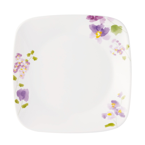 プレート 22.5cm スクエア コレール CORELLE バイオレットミスト画像