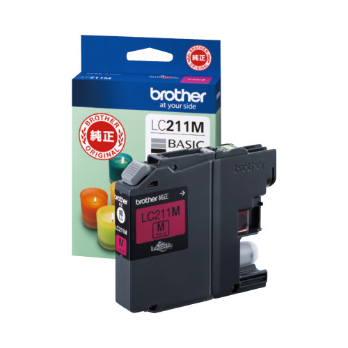 純正インク　ＬＣ２１１Ｍ　マゼンタ　２個画像