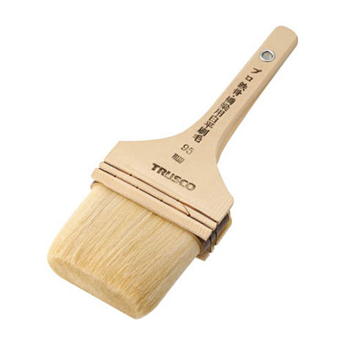 ﾌﾟﾛ鉄骨橋梁用白平刷毛40号 1本画像