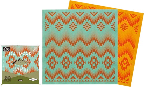 テーブルナプキン　ネイティブ２色　２５ｃｍ　２０枚画像