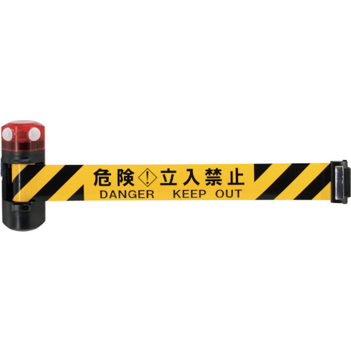 Reelex 自動巻きLEDﾊﾞﾘｱﾘｰﾙ Long ﾏｸﾞﾈｯﾄﾀｲﾌﾟ(危険立入禁止) 1個画像