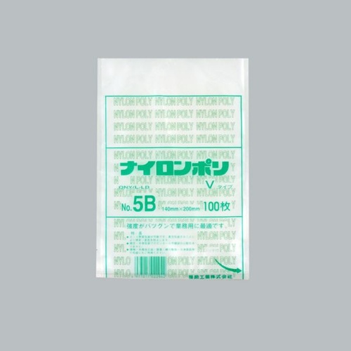 福助工業 真空袋 ナイロンポリ Vタイプ No.5B画像