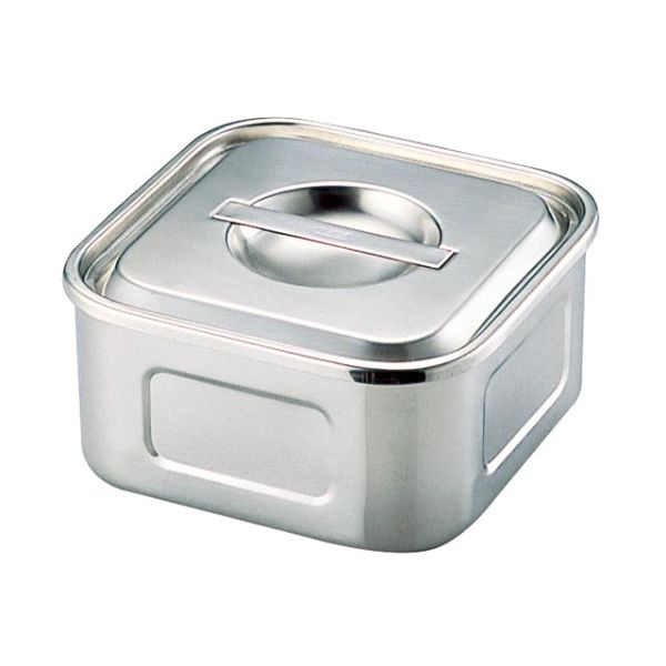 UK 角・浅型キッチンポット15cm YUKIWA画像