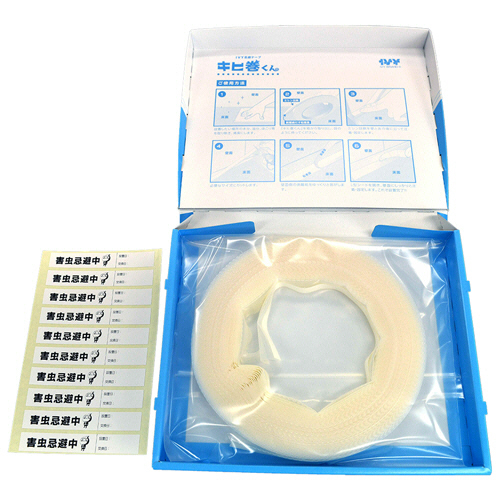 IVY 忌避ﾃｰﾌﾟ <ｷﾋ巻くん> 40mm×23m 半透明 1巻