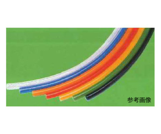 USL超柔軟ウレタンチューブ 3.5φ×2φ×20m (透明赤)画像