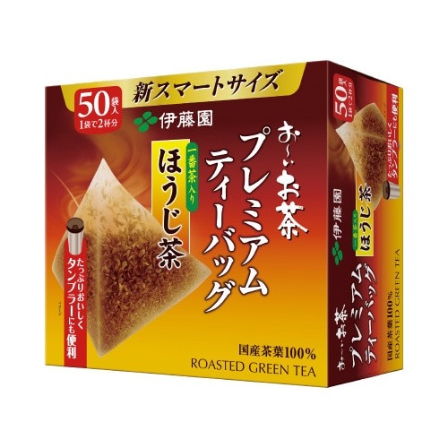 プレミアムティーバッグ　一番茶入りほうじ茶　５０袋画像