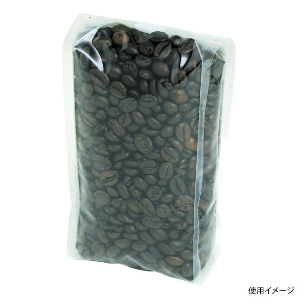 コーヒー豆 袋 COT-500 ブレスパック200g 透明 ヤマニパッケージ画像