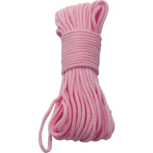 紐 ｻﾞ･紐 中丸紐 10m ﾋﾟﾝｸ 1個画像