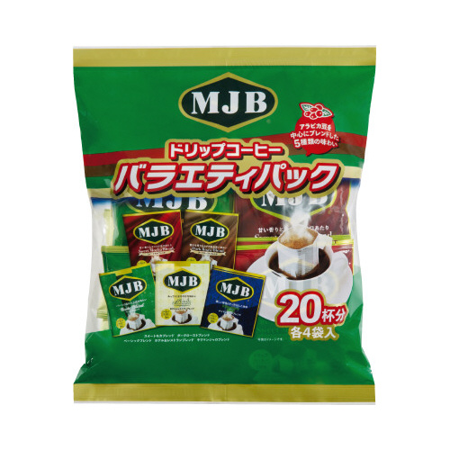 ＭＪＢ　ドリップコーヒーバラエティ８ｇ２０Ｐ×３画像