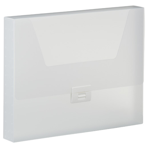 ｼﾝﾌﾟﾘｰｽﾞ ｷｬﾘﾝｸﾞｹｰｽ(透明) A4 収納幅40mm 透明 1ｾｯﾄ(10個)画像