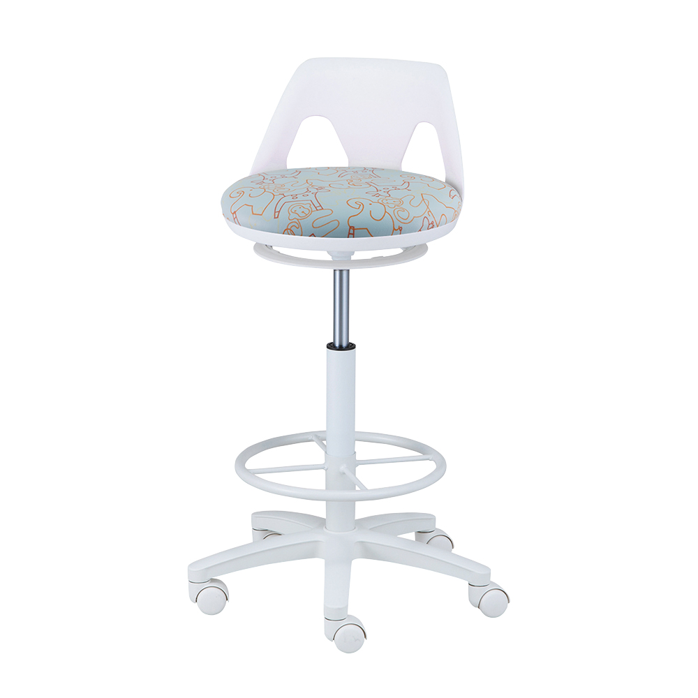 ナースチェア（ラクーン/ワイド）リング付き アニマル