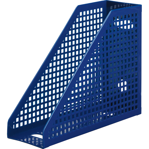 ﾒｯｼｭﾎﾞｯｸｽ A4ﾀﾃ 背幅103mm 青 1ｾｯﾄ(10個)画像